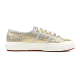 Superga 2750 Lamé Gold Grey Silver Lining
